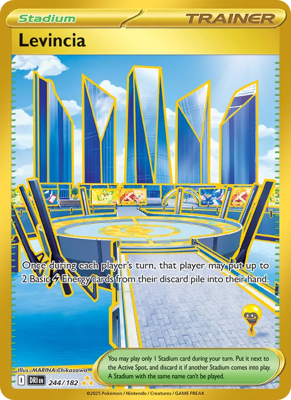 Levincia - Destined Rivals Pokemon Card