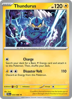 Thundurus - Black Bolt