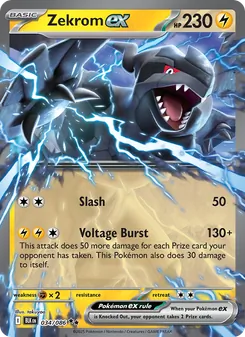 Zekrom ex - Black Bolt