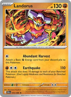 Landorus - Black Bolt