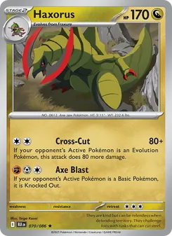 Haxorus - Black Bolt