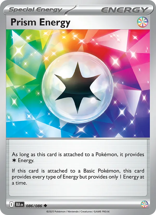 Prism Energy - Black Bolt Pokemon Card