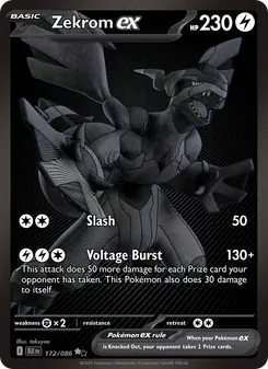 Zekrom ex - Black Bolt