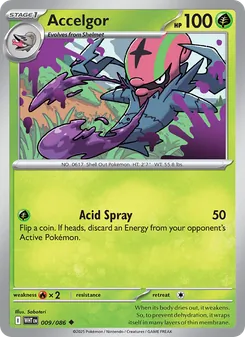 Accelgor - White Flare