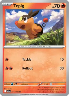 Tepig - White Flare