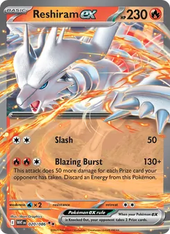Reshiram ex - White Flare