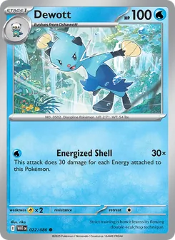 Dewott - White Flare
