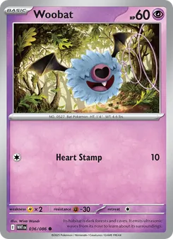 Woobat - White Flare