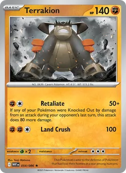 Terrakion - White Flare