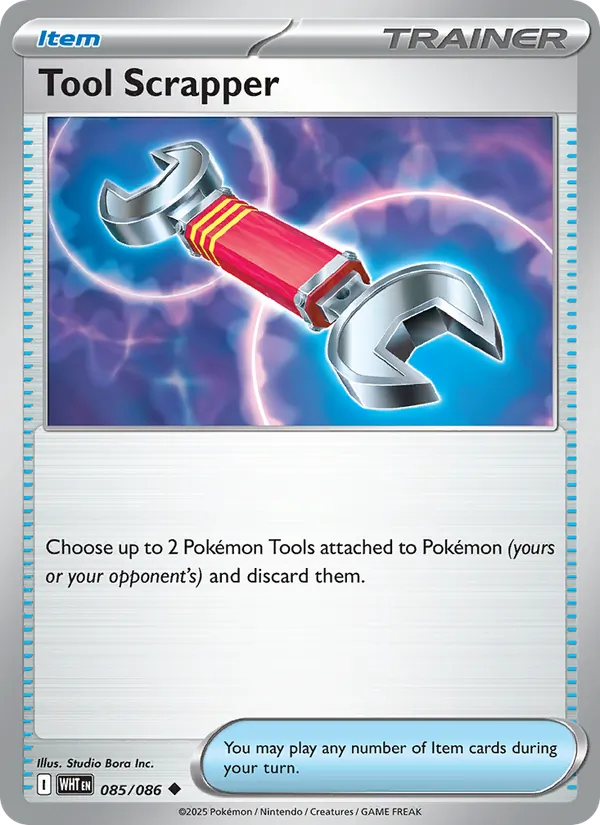 Tool Scrapper - White Flare Pokemon Card