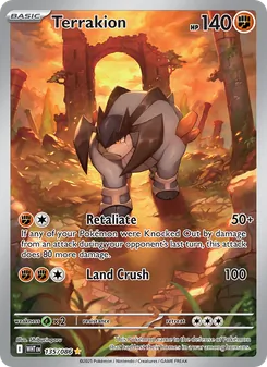 Terrakion - White Flare