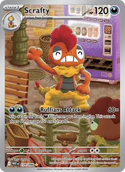 Scrafty - White Flare