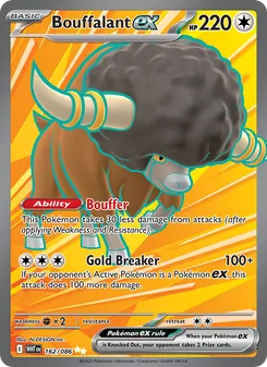 Bouffalant ex - White Flare
