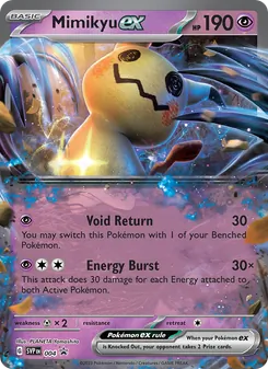 Mimikyu ex - SVP Black Star Promos