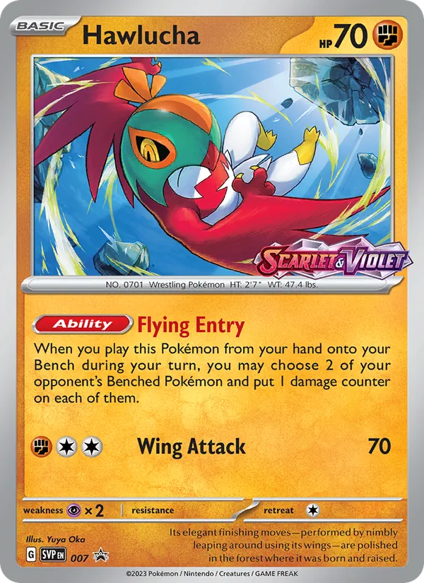 Hawlucha - SVP Black Star Promos Pokemon Card