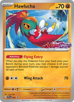 Hawlucha - SVP Black Star Promos