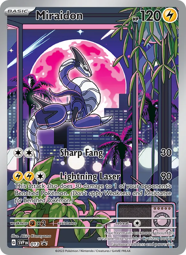 Miraidon - SVP Black Star Promos Pokemon Card