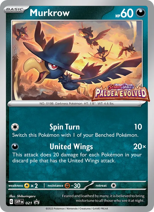 Murkrow - SVP Black Star Promos Pokemon Card