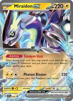 Miraidon ex - SVP Black Star Promos