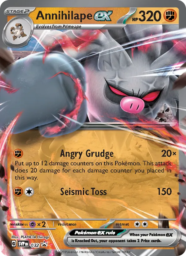 Annihilape ex - SVP Black Star Promos Pokemon Card