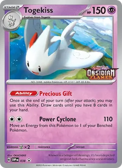 Togekiss - SVP Black Star Promos