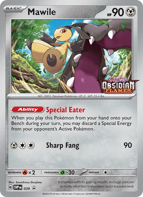 Mawile - SVP Black Star Promos Pokemon Card