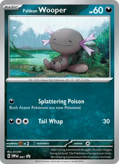 Paldean Wooper - SVP Black Star Promos