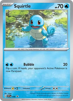 Squirtle - SVP Black Star Promos