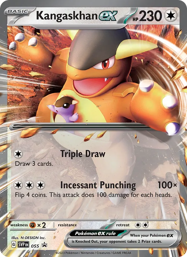 Kangaskhan ex - SVP Black Star Promos Pokemon Card