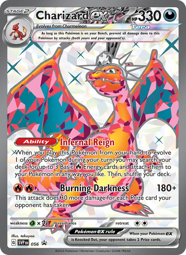 Charizard ex - SVP Black Star Promos Pokemon Card