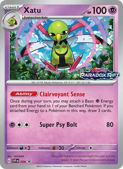 Xatu - SVP Black Star Promos