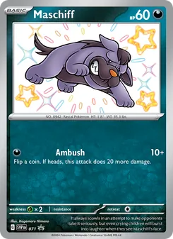 Maschiff - SVP Black Star Promos