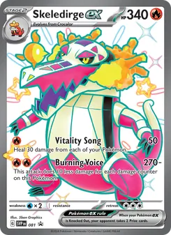Skeledirge ex - SVP Black Star Promos