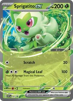 Sprigatito ex - SVP Black Star Promos