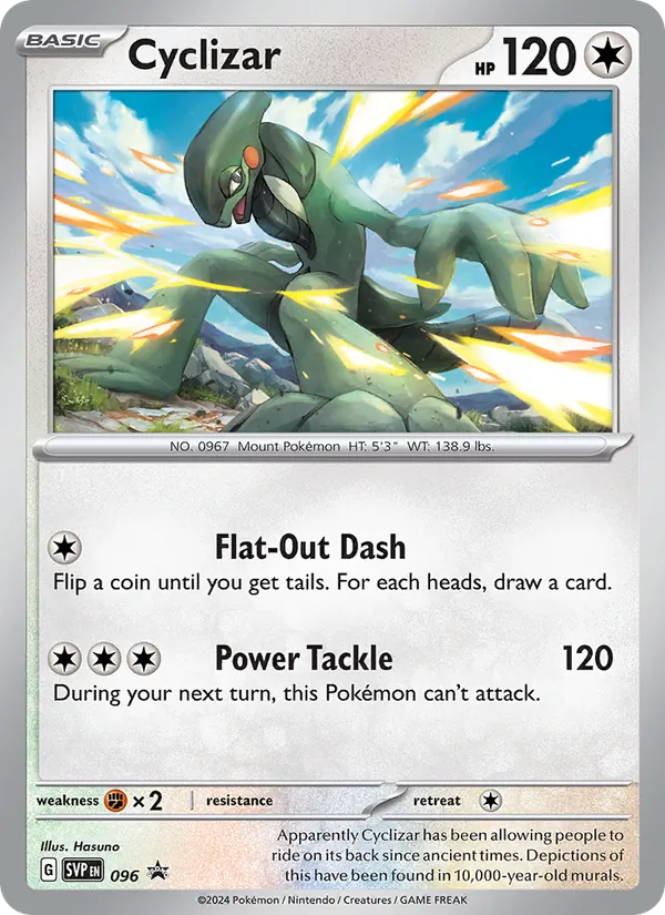 Cyclizar - SVP Black Star Promos Pokemon Card