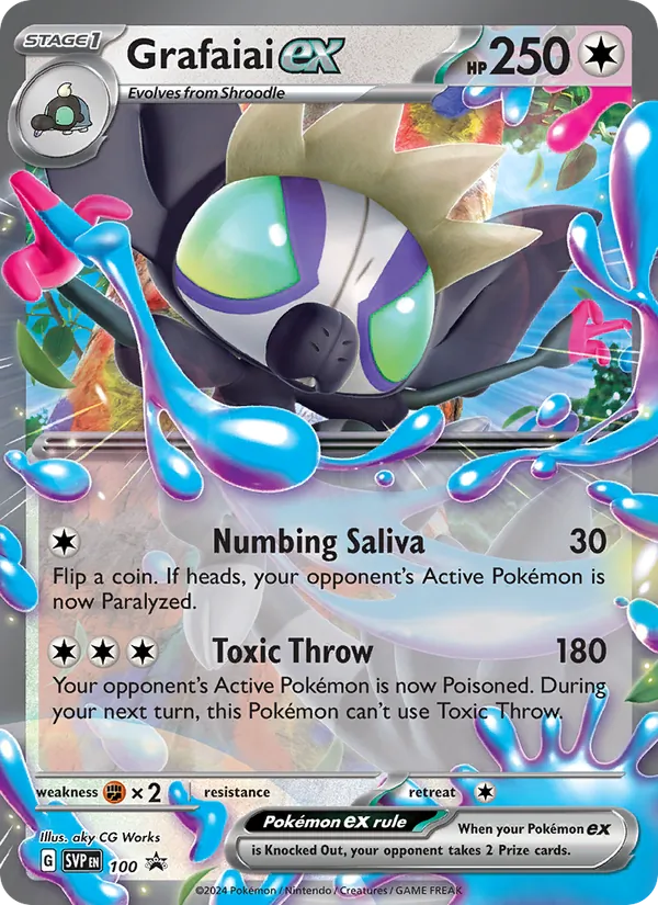 Grafaiai ex - SVP Black Star Promos Pokemon Card