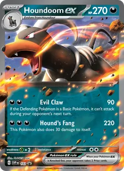 Houndoom ex - SVP Black Star Promos