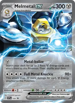 Melmetal ex - SVP Black Star Promos
