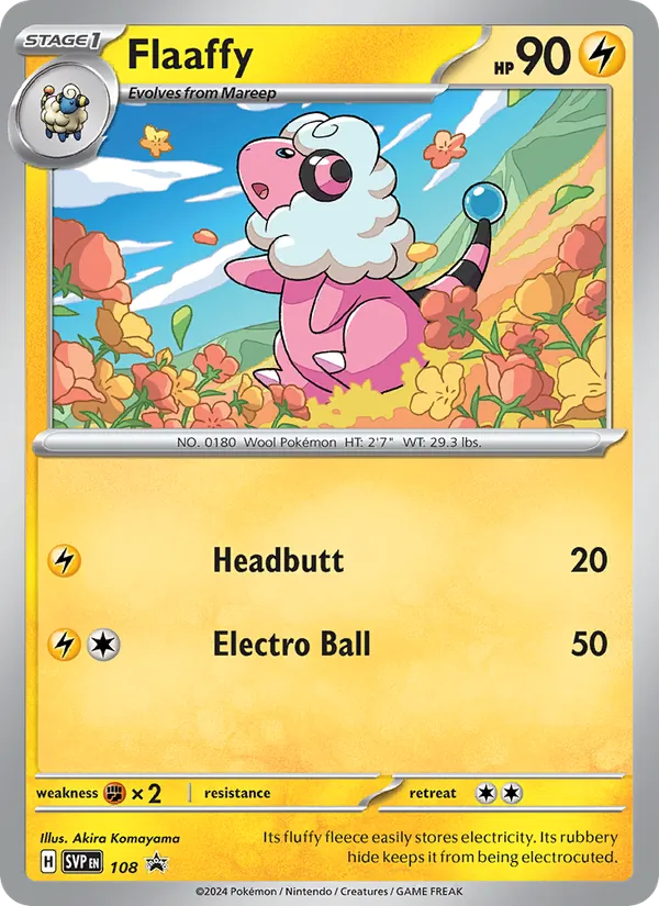 Flaaffy - SVP Black Star Promos Pokemon Card