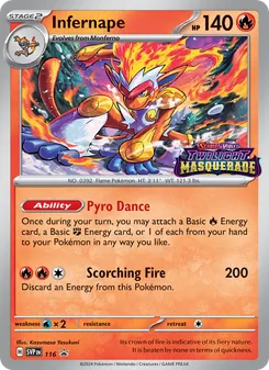 Infernape - SVP Black Star Promos