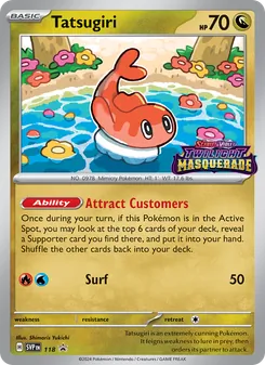 Tatsugiri - SVP Black Star Promos