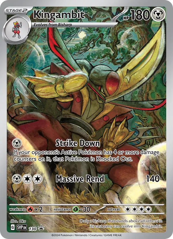 Kingambit - SVP Black Star Promos Pokemon Card