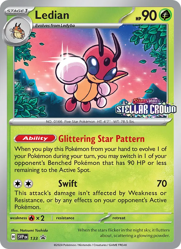 Ledian - SVP Black Star Promos Pokemon Card