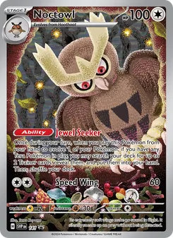 Noctowl - SVP Black Star Promos