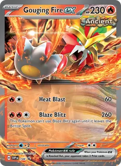 Gouging Fire ex - SVP Black Star Promos