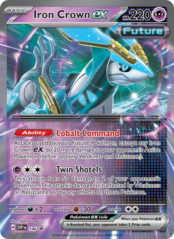 Iron Crown ex - SVP Black Star Promos Pokemon Card