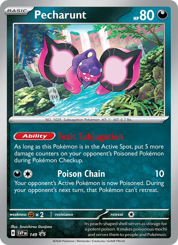 Pecharunt - SVP Black Star Promos Pokemon Card
