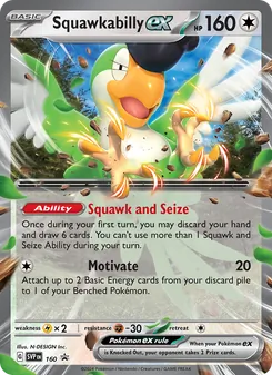 Squawkabilly ex - SVP Black Star Promos