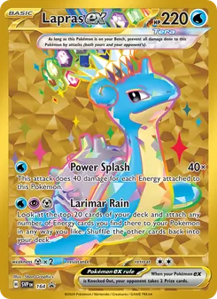Lapras ex - SVP Black Star Promos
