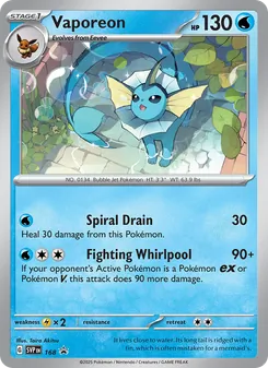 Vaporeon - SVP Black Star Promos
